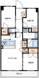 オハナ橋本の物件間取画像